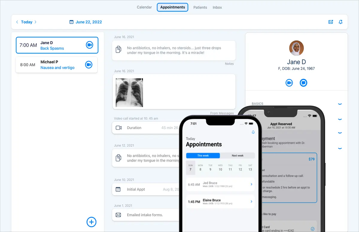 InstaDR Telehealth Platform