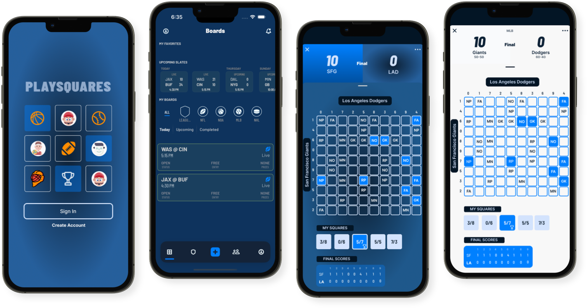 PlaySquares mobile app